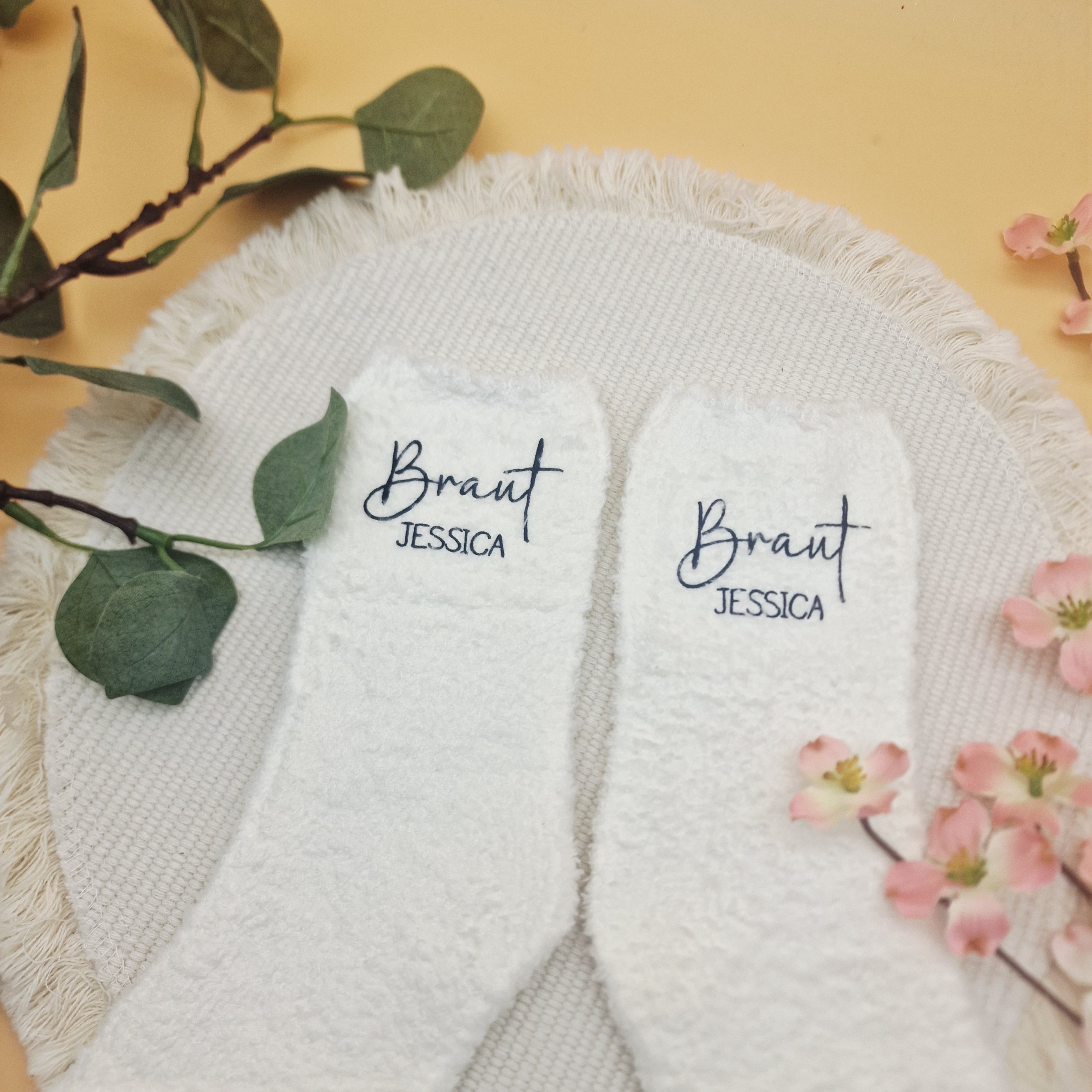 Kuschelsocken Braut
