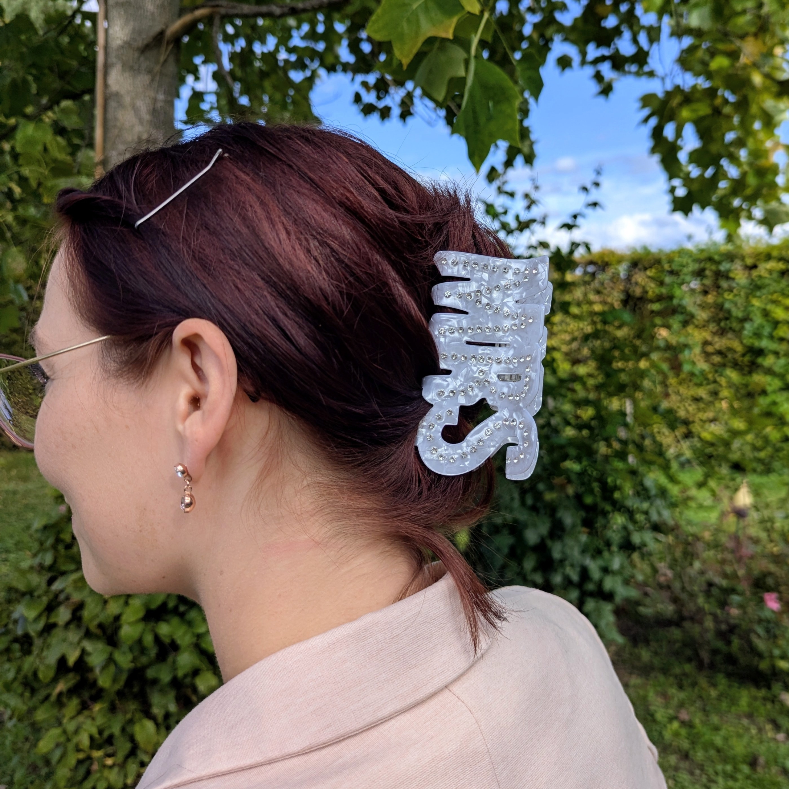 Haarklammer Mrs mit Strass