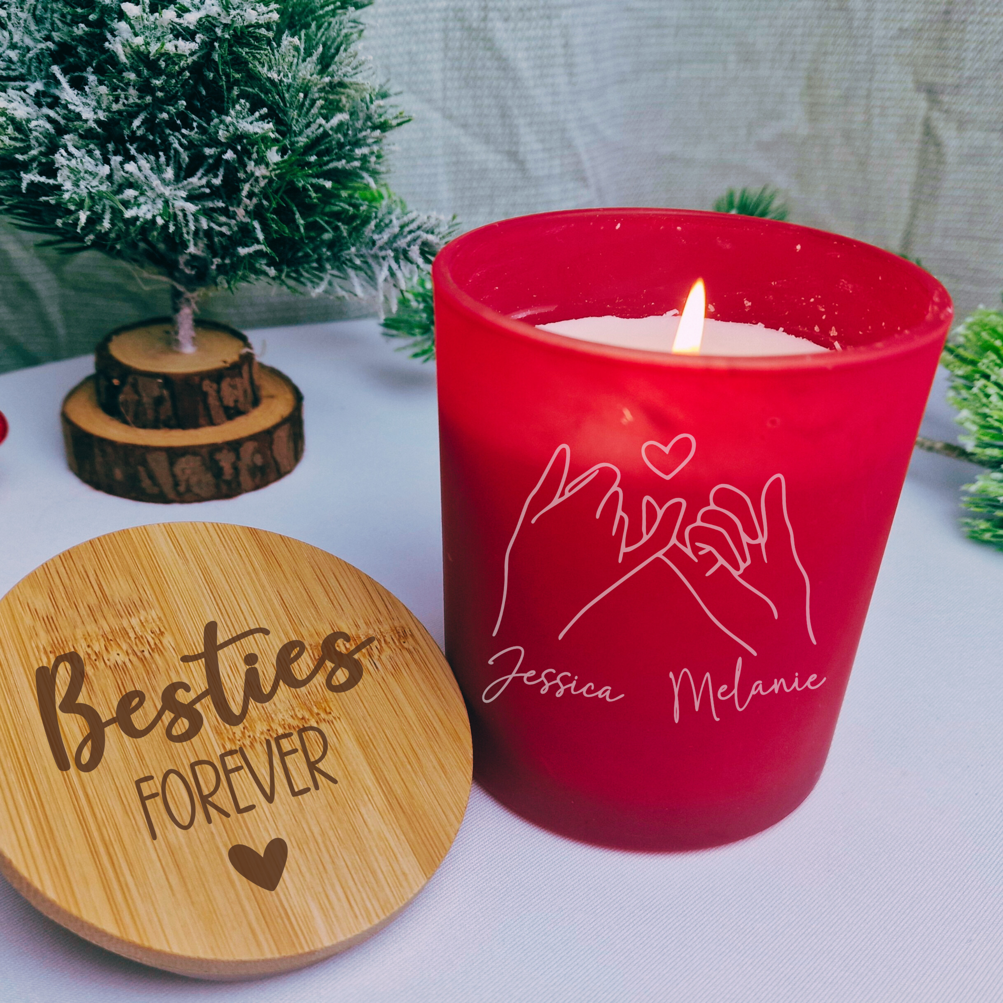 Kerze im Glas | Besties