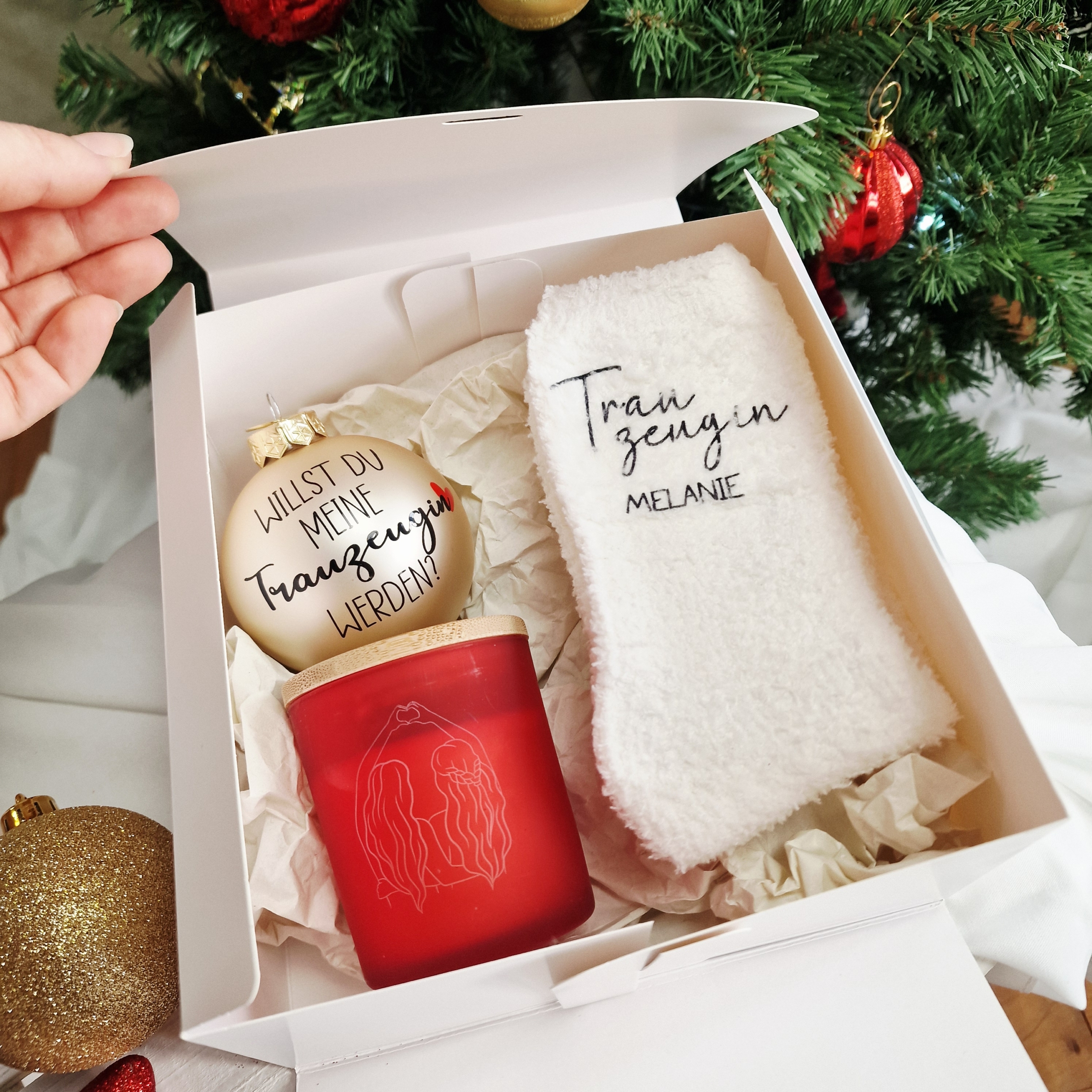 Geschenkbox Trauzeugin fragen