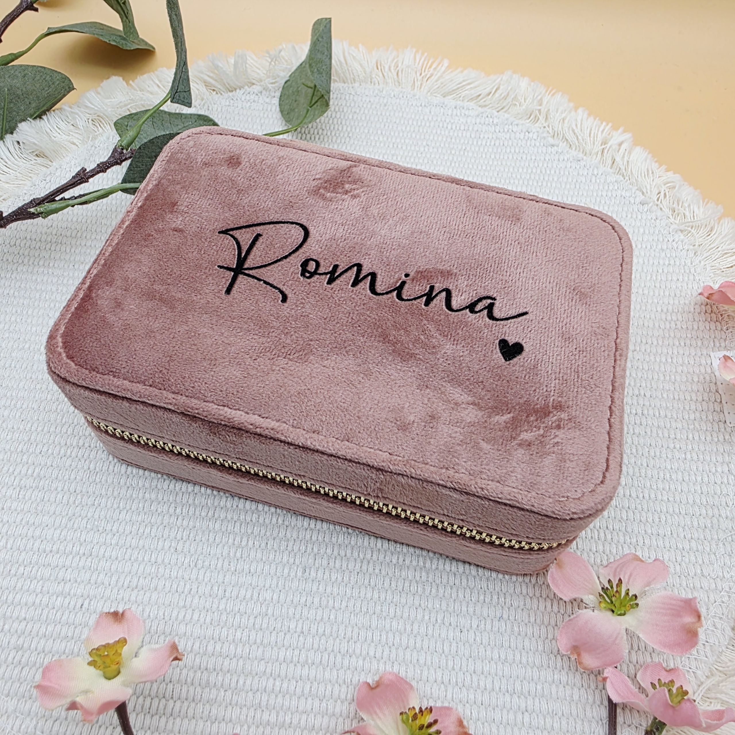 Personalisierte Schmuckbox Velvet